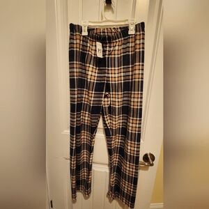 Children's Place Boys Fleece Plaid Pajama Pants